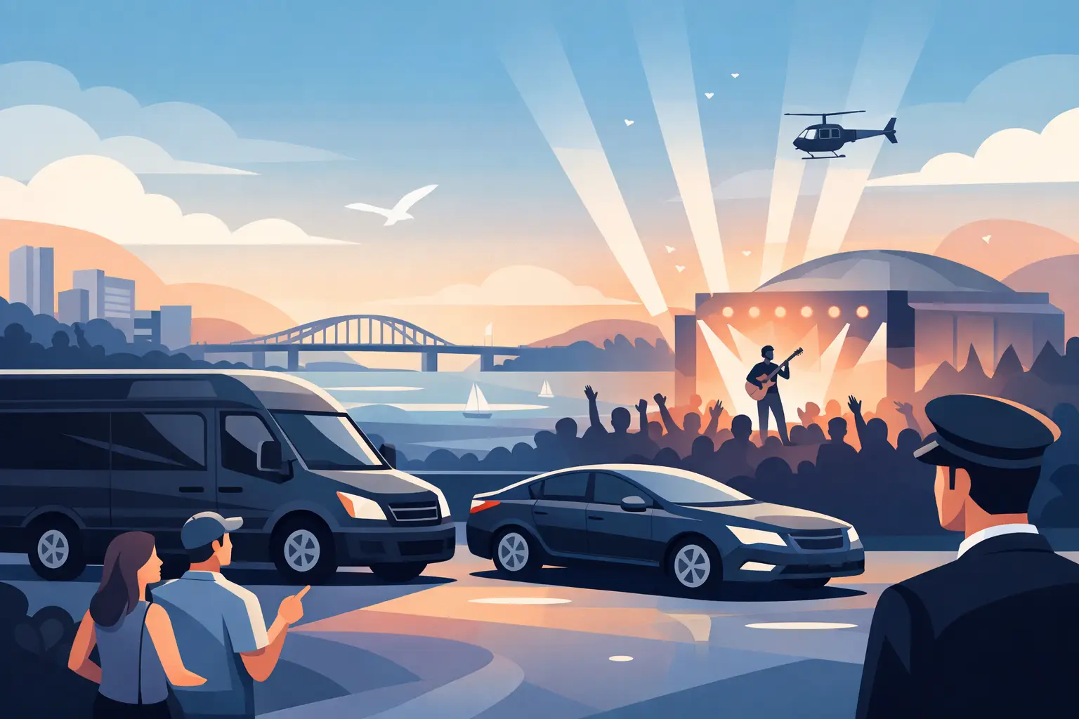 Concert Transportation Long Island Tips