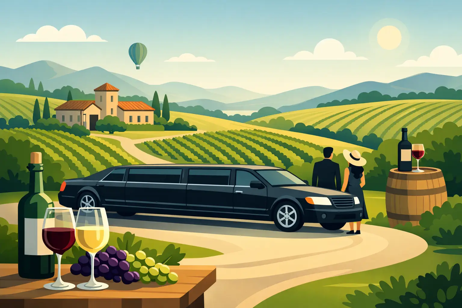 How to Plan a Limo Wine Tour Right