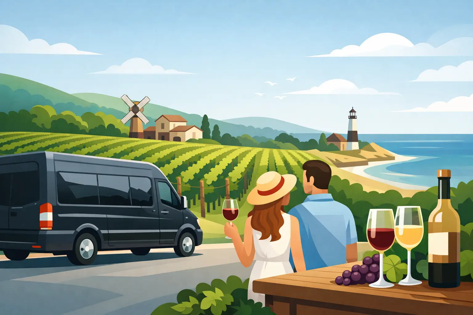 Long Island Wine Tour Transportation Tips