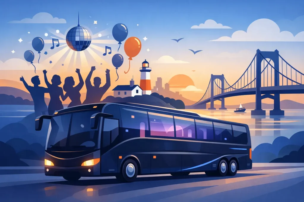 Party Bus Rental Long Island: What to Know