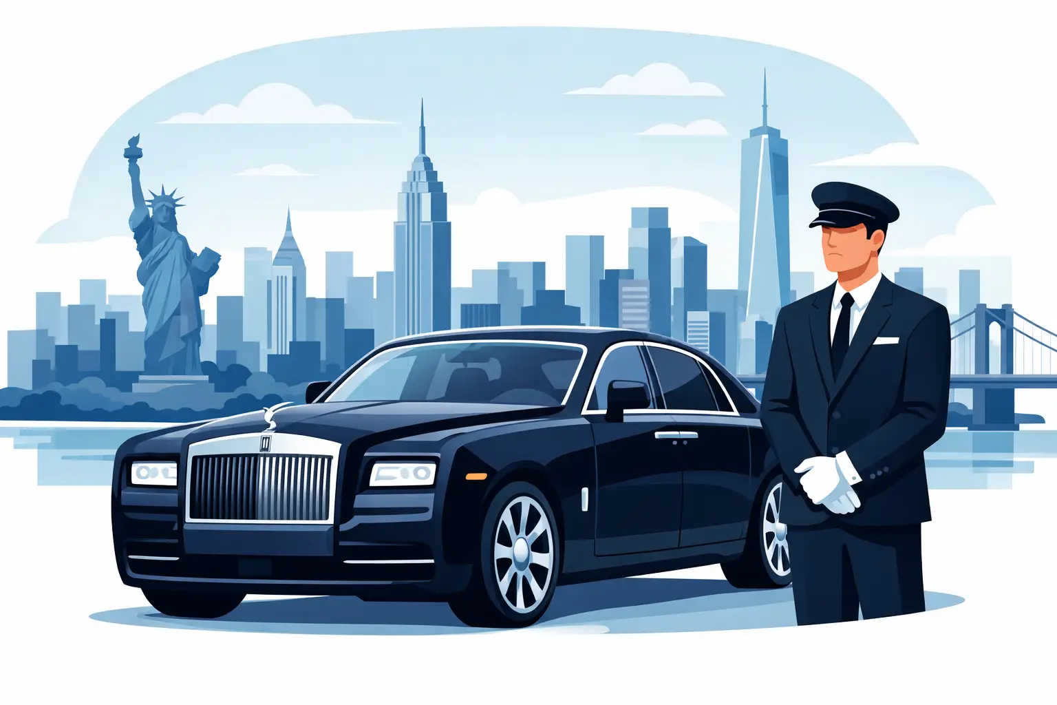 Rolls Royce Rental With Chauffeur in NYC