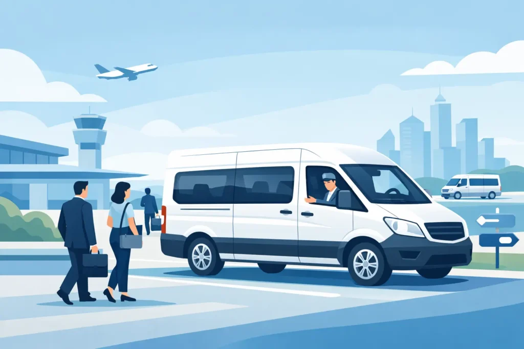 When a Shuttle Van Service Makes Sense