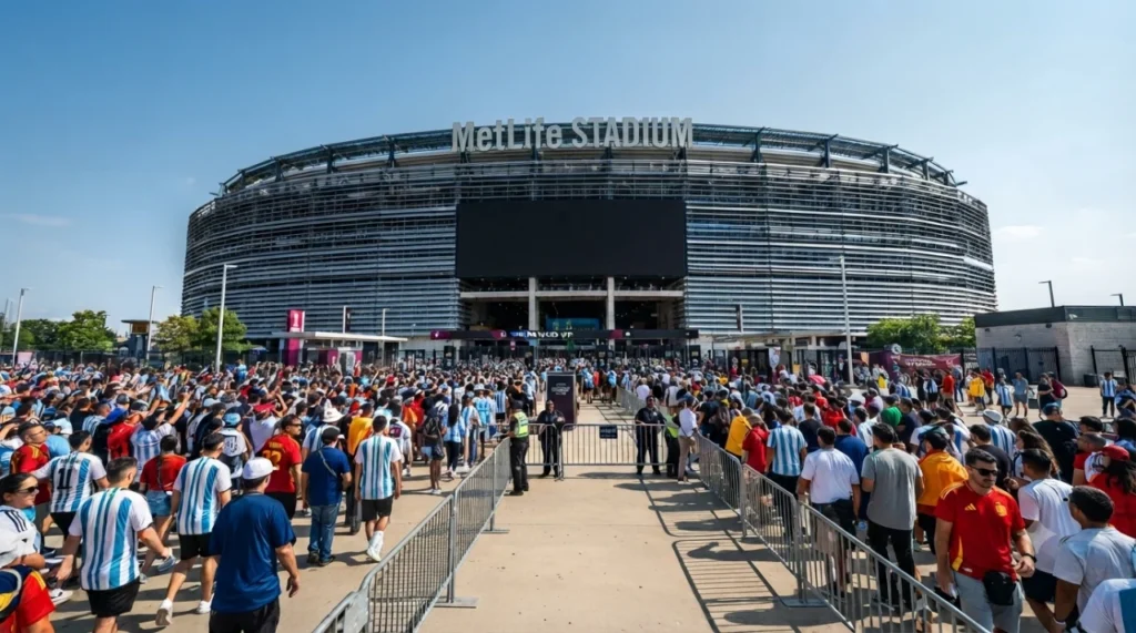 What Time Should You Arrive at MetLife Stadium for the FIFA World Cup 2026 Final?